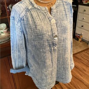 We The Free Gauze Top